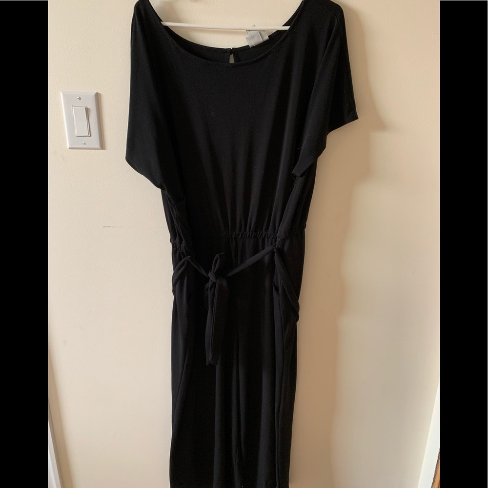 Crop Pant Black Plus Size Jumpsuit